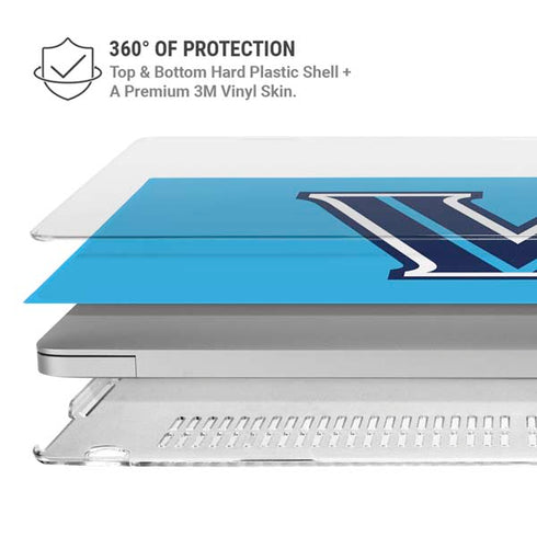 Villanova University Wildcats V Large MacBook Pro 14in (2021-24) Case plus Skin
